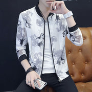 Spring Autumn New Men's Bomber Zipper Jacket Male Casual Streetwear Hip Hop Slim Fit Pilot Coat Men Clothing M-3XL XXXL