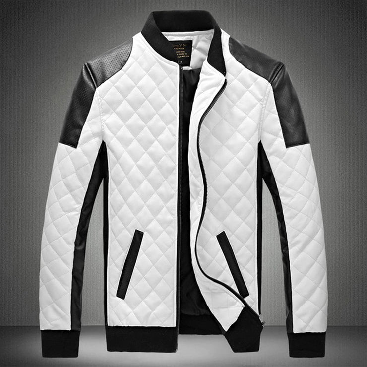 Men's Leather High Quality Biker Jacket