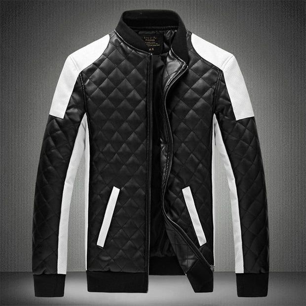 Men's Leather High Quality Biker Jacket