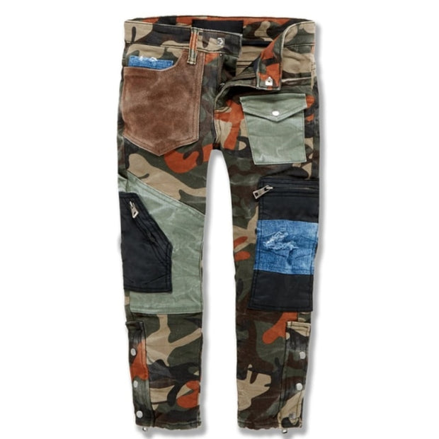 Brand Spring and Autumn Men’s Jeans High Quality Comfortable Streetwear 2021 Trend Camouflage Washed Overalls Men  Jogging Pants